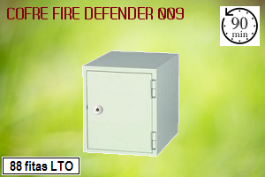 Cofre para Fitas Magn�ticas Fire Defender 009