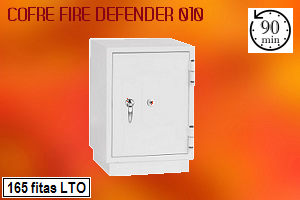 Cofre para Fitas Magn�ticas Fire Defender 010