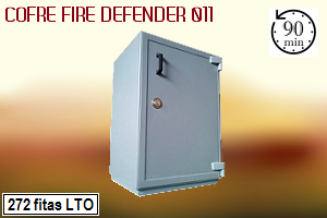 Cofre para Fitas Magn�ticas Fire Defender 011