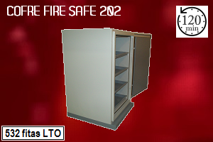 Cofre para Fitas Magn�ticas Fire Safe 202