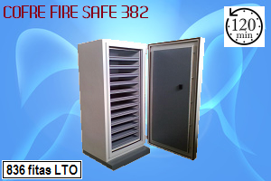 Cofre para Fitas Magn�ticas Fire Safe 382